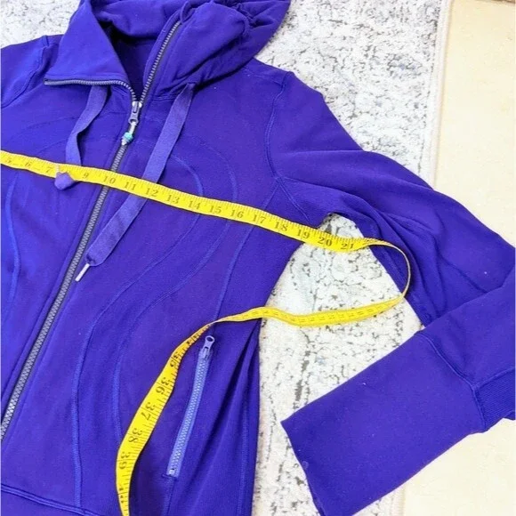 Purple Stretchy Lululemon Jacket 8